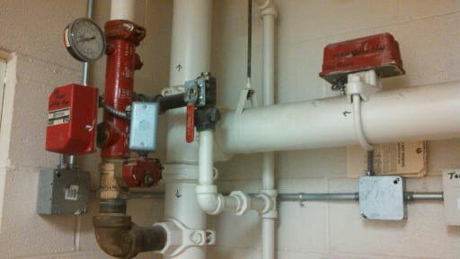 Fire sprinkler floor control assembly