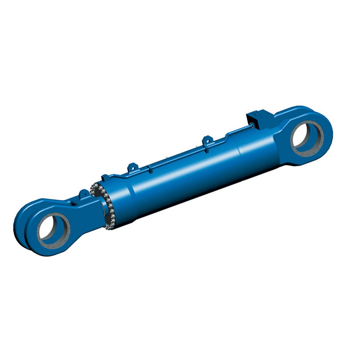 Large hydraulic hull door cylinder Split barge cylinder