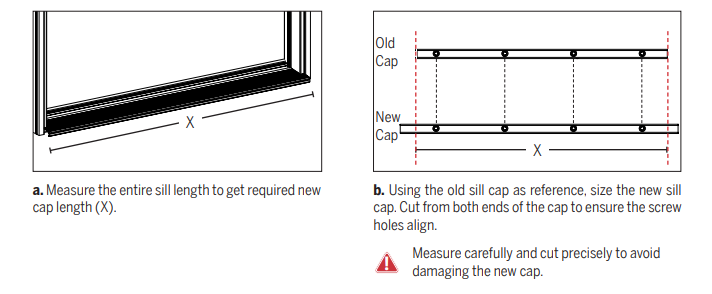 install sill cap